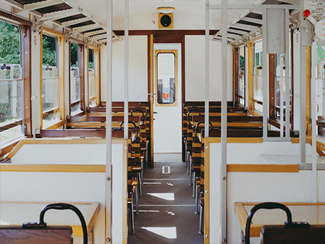 Trolley interior for 30 passengers