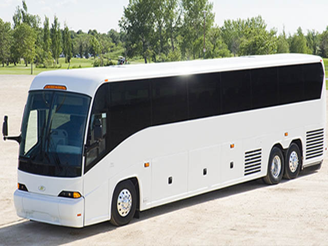 60 passenger Charter Bus exterior